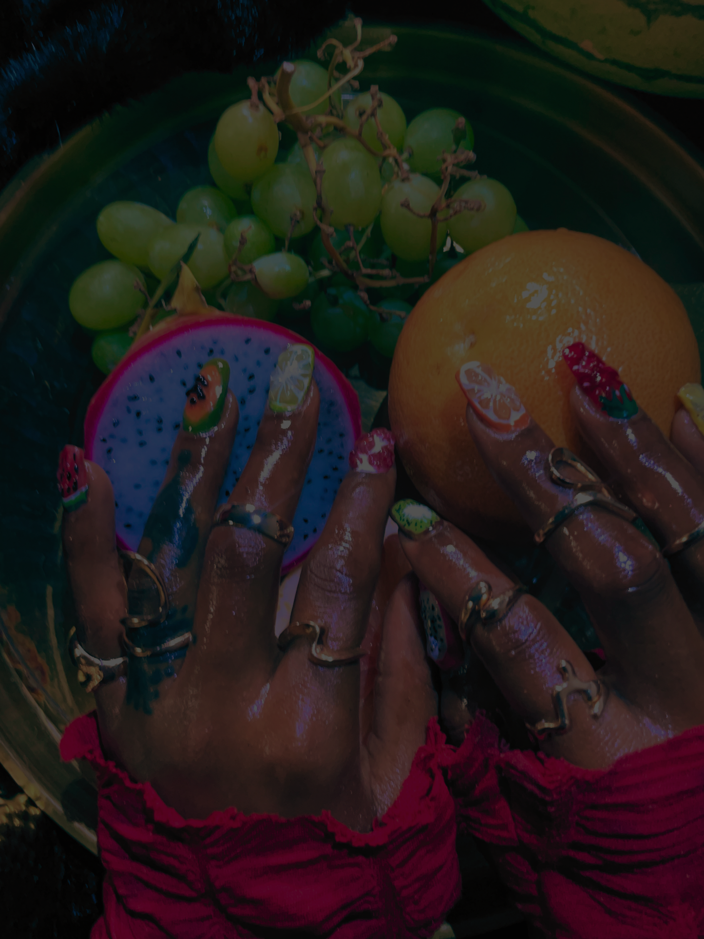 Nails| Juicy Fruit Poly Gel Set