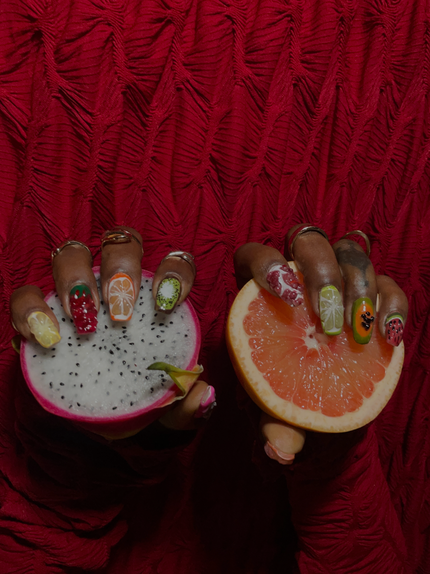 Nails| Juicy Fruit Poly Gel Set